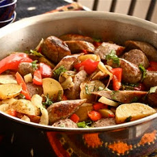 Six-Pack Brat Stew