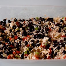 Zingy Black Beans & Rice