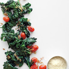 Sauteed Spinach and Tomatoes