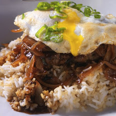 Caramelized Onion And Beef Loco Moco Recipe