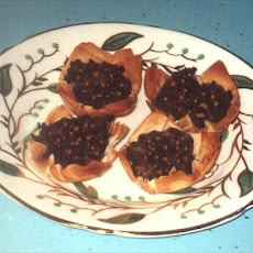 Mushroom Pate In Phyllo Pastry Baskets