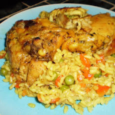 Moroccan Rice Pilaf With Saffron