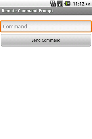 Remote Command Prompt