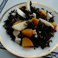 Pear, Golden Beet, and Blue Cheese Salad