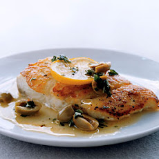 Fish Fillets with Olives and Oregano