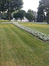 Veterans Memorial Floral Cross
