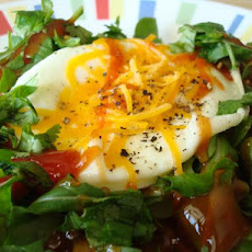 Fried Eggs With Kansas City-Style Barbecue Sauce for 1