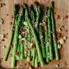 Asparagus with Pancetta