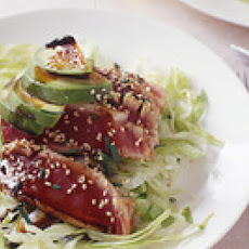 Five-Spiced Sesame Tuna and Avocado