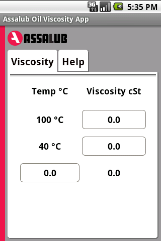 Assalub Oil Viscosity App