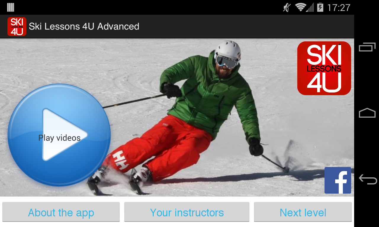 Android application Ski Lessons - Advanced screenshort