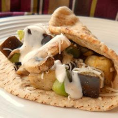 Easy Eggplant Pita
