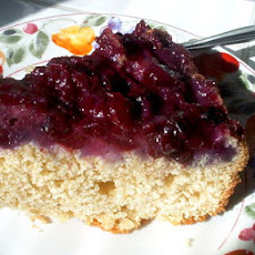 Blueberry Upside-Down Cake