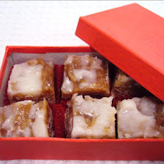 Candied Coconut Date Squares