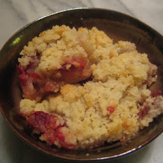 Apple Raspberry Crumble