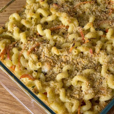 Cavatappi with Fontina & Fall Vegetables