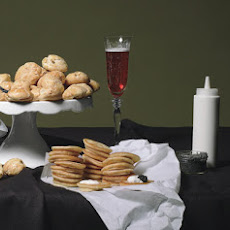 Wholewheat Blinis with American Caviar