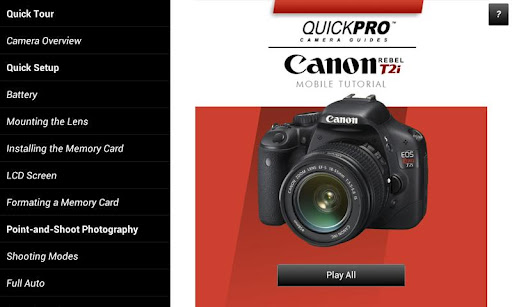 Guide to Canon Rebel T2i