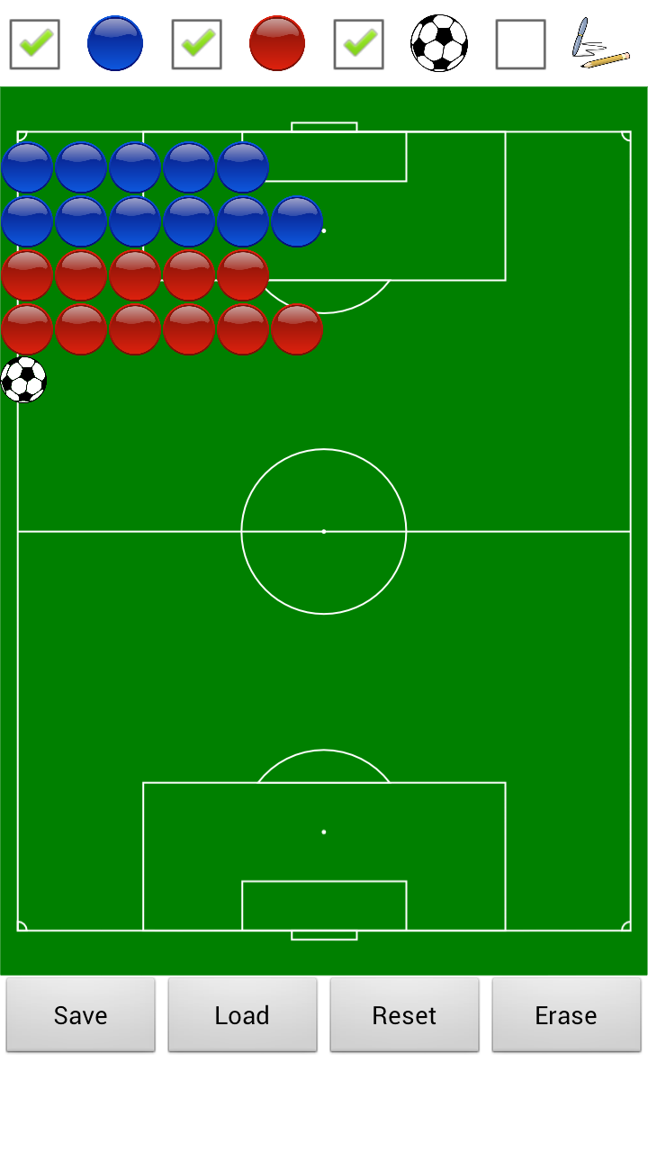 Android application Football Strategy Board screenshort