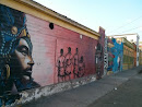 Graffiti Mural Del Sol