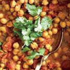 Indian Chana Masala with Roti