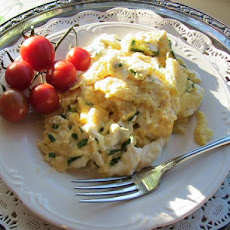 Cream Cheese Scrambled Eggs