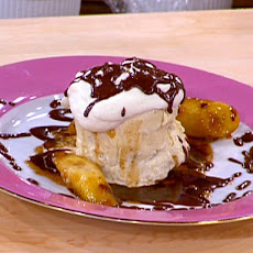 Frozen Caramelized Banana and Chocolate Bombe
