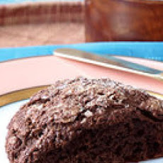Double Chocolate Scones with Cinnamon Butter