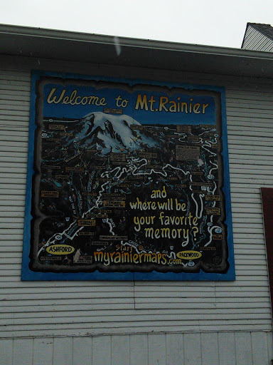 Welcome to Mt Rainier Mural