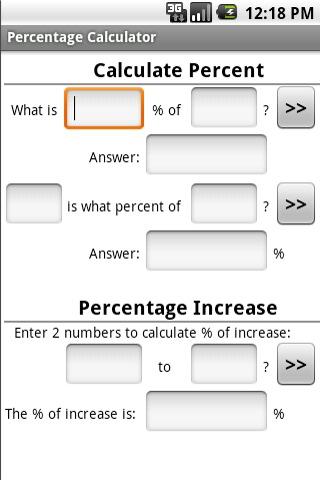 Percentage Calculator