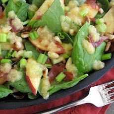 Peach and Prosciutto Salad