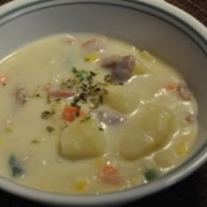 Quick and Easy Ham-Vegetable Chowder