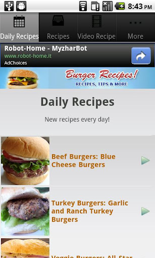 Burger Recipes