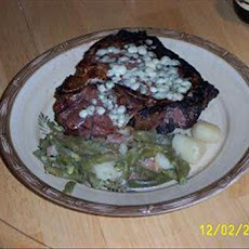 Blue Cheese T-Bone Steaks