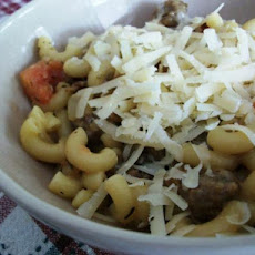 Quick and Creamy Sausage and Pasta