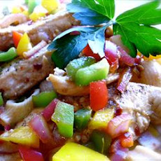 Thai Style Chicken Pasta