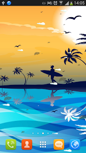 How to install Sunset Live Wallpaper 1.1 mod apk for laptop