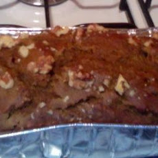 Walnut Coated Spicy Pumpkin Bread