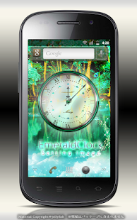 How to install 5月誕生石エメラルド【アナログ時計ウィジェット】 patch 2 apk for laptop