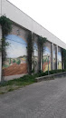 Wandkunst am Gymnasium Neureut