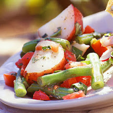 Herbed Potato Salad with Green Beans and Tomatoes