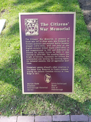 The Citizen's War Memorial Plaque