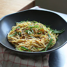 Sesame Noodles with Chili Oil and Scallions