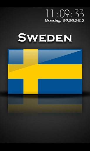 Sweden - Flag Screensaver