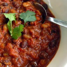Black Bean and Espresso Chili