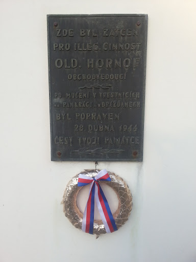 Memorial of Old. Hornof
