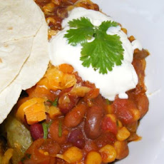 Quick and Easy Vegetarian Chili