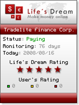 Tradelite Finance Corp. paga