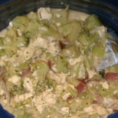 Vegetarian Chicken Divan W Tofu