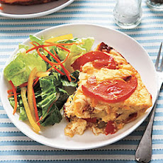 Cheesy Savory Bread Pudding